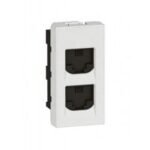 2 x 2 L. (Shutter) Tel jack (socket) – 2M