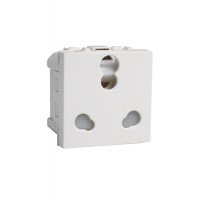 6-16A. Xcel Universal socket (with shutter) - 3M