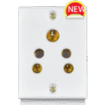 6A, 2 in 1 Socket, Urea Back piece (IP 20)