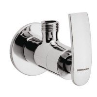Angular Stop Value with Wall Flange
