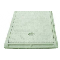 FRP Manhole Cover - Rectangular ELD 2.5 Ton