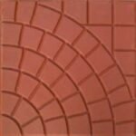 Parking Tile (Foot Ball Design)_Red
