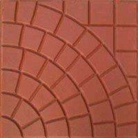 Parking Tile (Foot Ball Design)_Red